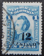 Colombia 1917 (2f) General Antonio J. De Sucre Overprinted - Colombia