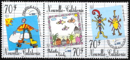 Nouvelle Calédonie 2000 - Yvert Et Tellier Nr. 831/833 Se Tenant - Michel Nr. 1223/1225 Zusammenhängend ** - Unused Stamps