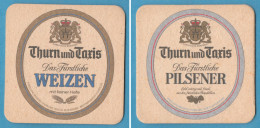 J-1500 * GERMANY - Furstliche Brauerei THURN UND TAXIS WEIZEN, PILSENER, Regensburg - Sotto-boccale