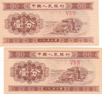 LOT DE 2 BILLETS AVEC CAMION - Autres - Asie