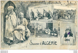 SOUVENIR D'ALGERIE ENVOYEE DE MOSTAGANEM EN 1915 - Mostaganem