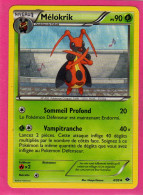 Carte Pokemon Francaise 2012 Noir Et Blanc Destinées Future 4/99 Melokrik 90pv Bon Etat - Negro Y Blanco