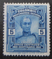 Colombia 1910 (2c) Simon Bolivar - Colombia
