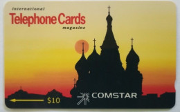 Russia Comstar $10  MINT GPT 6SSRA -  International  Telephone Cards Magazine - Rusia
