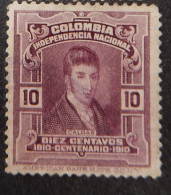 Colombia 1910 (2d) Francisco Jose De Caldas - Colombia