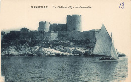 FRANCE - Marseille - Le Château D'If - Vue D'ensemble - Carte Postale Ancienne - Unclassified