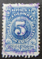 Colombia 1904 (4) Figure Stamp - Colombia