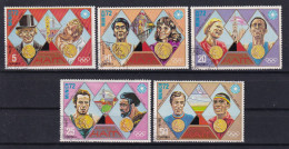 Série De 10 Timbres Oblitérés - Jeux Olympiques De Munich - N° 713/7-PA496-PA497-PA498-PA499-PA500 (Yvert) - Haïti 1972 - Haiti