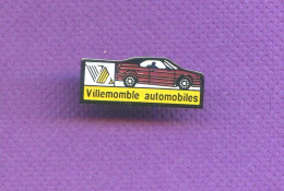 Rare Pins Auto Voiture Renault Villemomble N859 - Renault