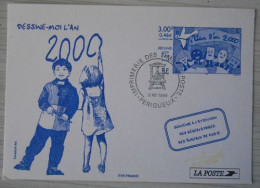 01 Pseudo Entier / PAP Vive L'an 2000 Dessine Moi L'an 2000  3 12 1999 - Official Stationery