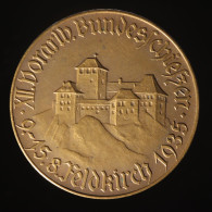  Autriche / Austria, Vorarlberg, Schützenmedaille / Medaille De Tir / Shooting Medal,
1915-1935, Bronze, NC (UNC), KM# - Sonstige & Ohne Zuordnung