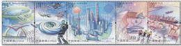 China MNH Stamps,2020-17 Pudong In The New Era,5v - Neufs