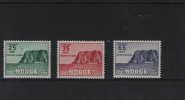 Norwegen Michel Cat.No.  Mnh/** 408/410 - Unused Stamps