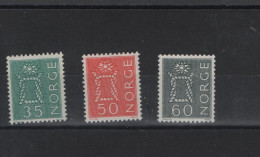 Norwegen Michel Cat.No.  Mnh/** 482/484 - Unused Stamps