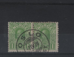 Norwegen Michel Cat.No. Used 89ax Pair - Usados