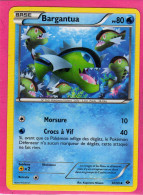 Carte Pokemon Francaise 2012 Noir Et Blanc Destinées Future 30/99 Bargantua 80pv Bon Etat - Noir & Blanc