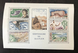 Bloc Neuf** Afrique Occidentale Française 1958 - Centenaire De Dakar - Unused Stamps