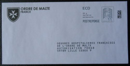 18 Enveloppe PAP Prêt à Poster Réponse  Marianne Ciappa Kawena  Ordre De Malte Oeuvres Hospitalières Françaises - PAP : Antwoord /Ciappa-Kavena