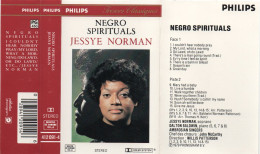 JESSYE NORMAN Negro Spirituals - K7 Cassette Audio - Cassettes Audio