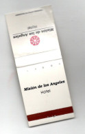 BLISTER FIAMMIFERI PUBBLICITA' HOTEL MISION DE LOS ANGELES MESSICO - Matchboxes