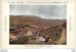 GUEBWILLER DOMAINES VITICOLES SCHLUMBERGER VINS D'ALSACE  VIGNES VIGNOBLES - Guebwiller