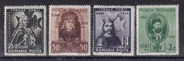 ROMANIA 1938 - Canceled - Sc# B83-B86 - Oblitérés