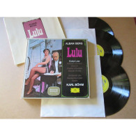 EVELYN LEAR / PATRICIA JOHNSON / KARL BÖHM Lulu ALBAN BERG - Deutsche Gramophon Coffret 3 Disques 1968 - Klassiekers