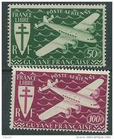 Guyane P.A. N° 26 / 27 XX  Série De Londres, La Paire   Sans  Charnière, TB - Nuevos