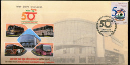 India 2023 UPSRTC State Road Transport Corporation Special Cover # 7145 - Otros (Tierra)