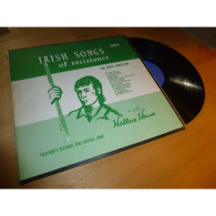 WALLACE HOUSE Irish Songs Of Resistance - The Great Rebellion MUSIQUE IRLANDAISE - FOLKWAYS US Lp 1959 - Country & Folk