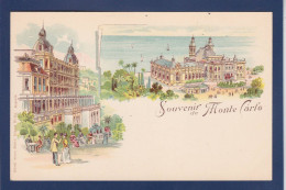 CPA Monaco > Monte-Carlo Litho Non Circulée - Monte-Carlo