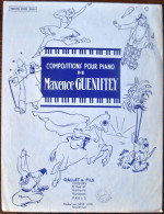 PARTITION - Composition Pour PIANO De Maxence GUENIFFEY Pour PIANO - Trotte Petit ânon - Partitions Musicales Anciennes