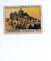 Chromo Afrique Africa Madagascar TANANARIVE En 1862 Colonies Françaises PUPIER 1930s TB - Other & Unclassified