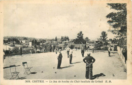 CRETEIL - Le Jeu De Boules Du Club Bouliste De Créteil. - Bowls