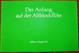 PARTITION - Der Anfang Auf Der Altblockflöte - Spartiti