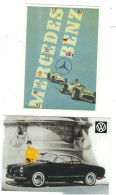 2 POSTCARDS MOTOR CAR ADVERISING - Turismo