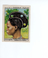 Chromo Afrique Africa Af Oc Anglaise  Nigéria Elégante Du Nigéria PUPIER 1930s TB - Autres & Non Classés