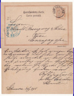 Romania ,Roumanie, Rumaenien -Bukowina, Bucovina-Gura Humorului-1898 - Cartas & Documentos