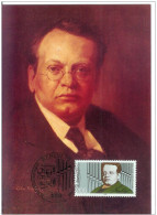 Germany Deutschland 1991 Max Reger Music Composer Musique Musik Komponist Compositeur Maximum Card, Berlin - 1981-2000