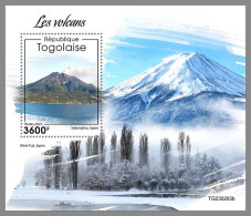 TOGO 2023 MNH Volcanoes Vulkane S/S – OFFICIAL ISSUE – DHQ2414 - Vulkane