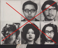 Photo Presse Japon 026 TOKYO-Cinq Prisonniers, Membres De L'Armée Rouge Japonaise - Asia