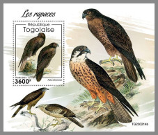 TOGO 2023 MNH Birds Of Prey Greifvögel Rapaces S/S – IMPERFORATED – DHQ2414 - Águilas & Aves De Presa
