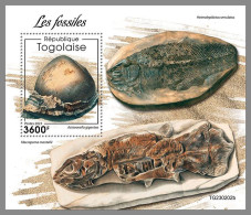 TOGO 2023 MNH Fossils Fossilien S/S – IMPERFORATED – DHQ2414 - Fossils