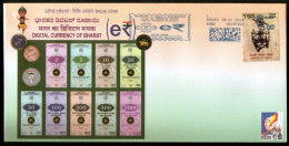 India 2024 RBI Launched Digital Currency Of Bharat KARNAPEX Special Cover # 7403 - Monnaies