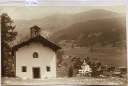 La Sage (Valais) - Chapelle De Saint-Christophe - Village En Contre-bas - Cachet De L'Hôtel (16'544) - Evolène