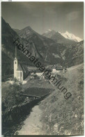 Heiligenblut - Foto-Ansichtskarte - Verlag Schildknecht Graz 20er Jahre - Heiligenblut