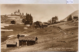 La Sage (Valais) - Mazots Sous La Chapelle De Saint-Christophe - Cachet De L'Hôtel (16'545) - Evolène