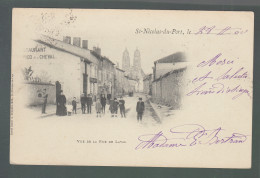 CP - 54 - Saint-Nicolas-du-Port - Vue De La Rue De Laval - Saint Nicolas De Port