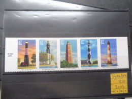 Usa Etats Unis Amerique America Lighthouses Phares 2003 Mnh Neuf ** 3479/3483 Farois - Faros