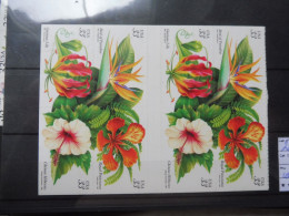 Usa  Etats Unis Amerique America 2884/2887 Recto Verso Mnh Neuf ** Perfect Parfait 1999 Fleurs Bloemen Flowers - Unused Stamps